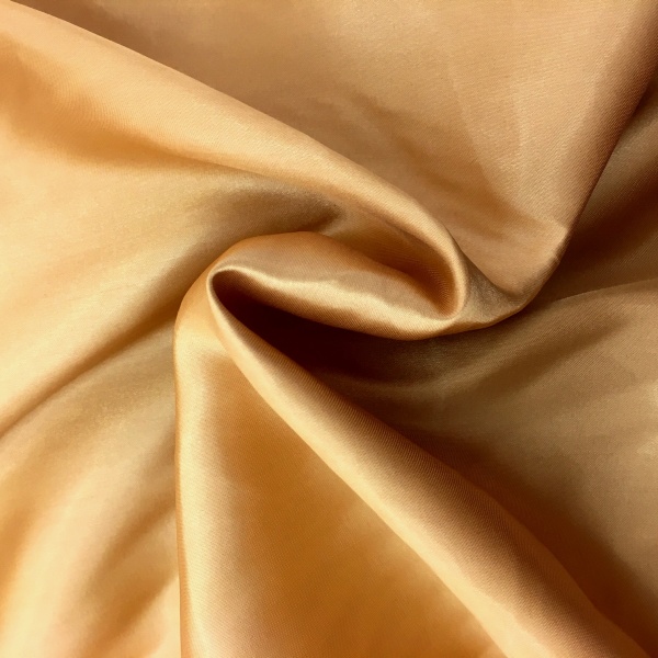 20 metres of Polyester Satin - Antique Gold